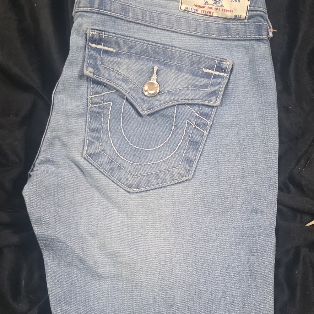 True Religion Light Blue Skinny Jeans